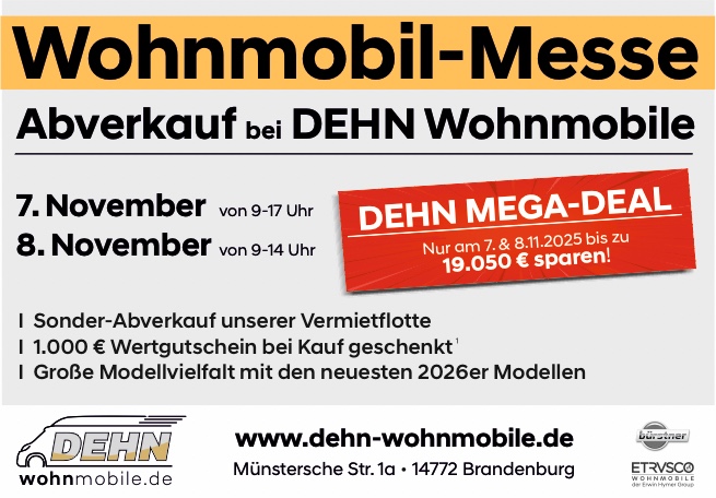 Wohnmobil-Messe 2025